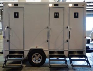 Small Deluxe Restroom Trailer Rentals Delaware