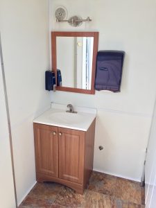 Medium female Restroom Trailer Rentals DE